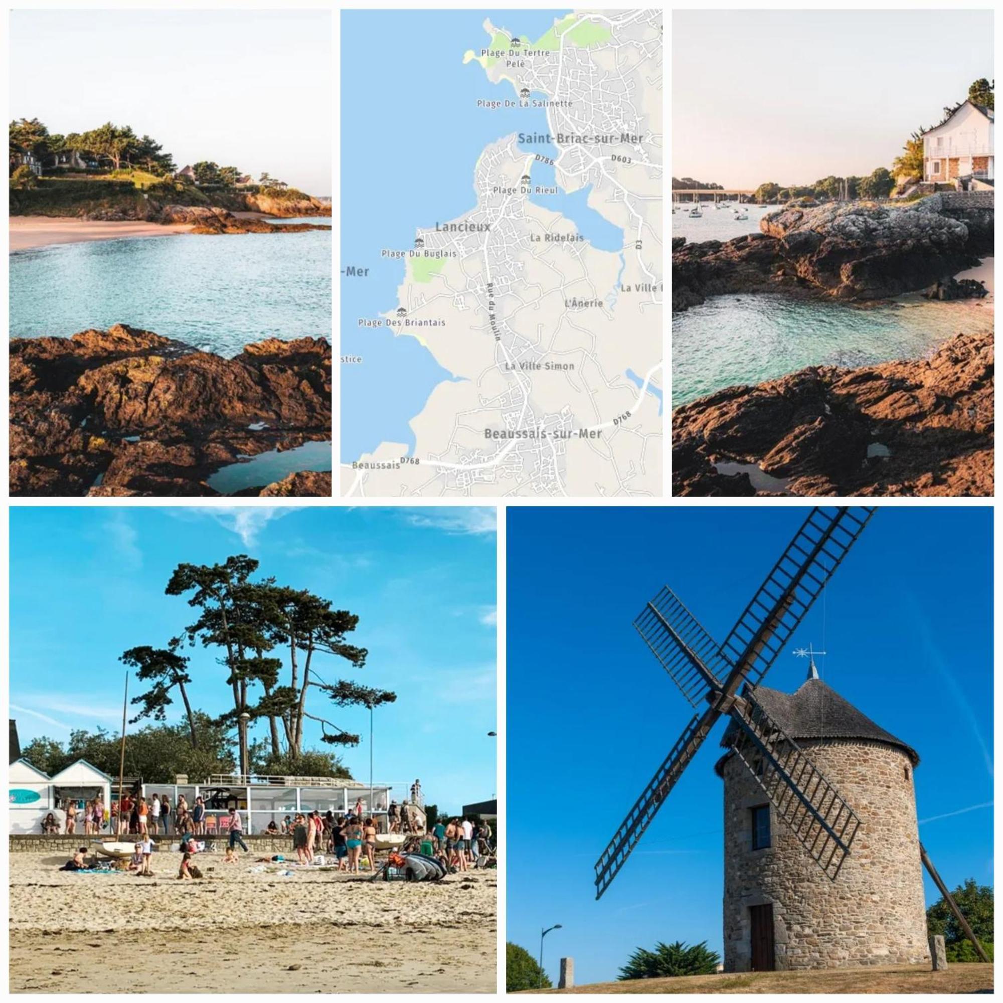 Maison Familiale Sur La Cote D'Emeraude Лансю Екстериор снимка